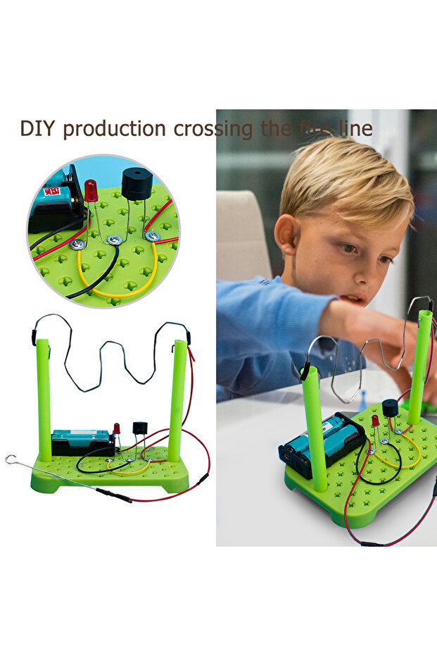 مجموعة دوائر كهربائية يمكنك صنعها بنفسك - تجارب علمية فيزيائية - ألعاب تعليمية لتطوير الذكاء - 4