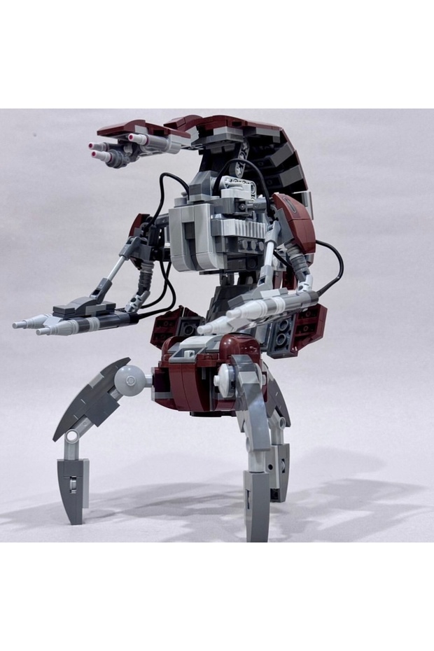 Disney Movie Series Space Battle Droids Model Building Blocks 75381 Robot Fighting DIY A...