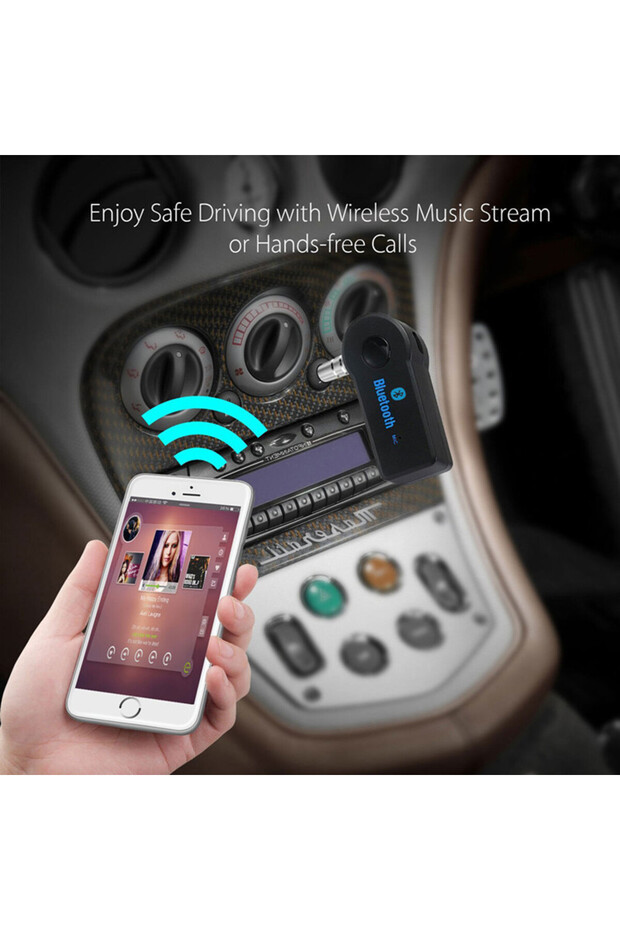 2 in 1 Wireless Bluetooth 5.0 Receiver Transmitter Adapter 3.5mm Jack For Car Music Audio Aux A2d... - 3