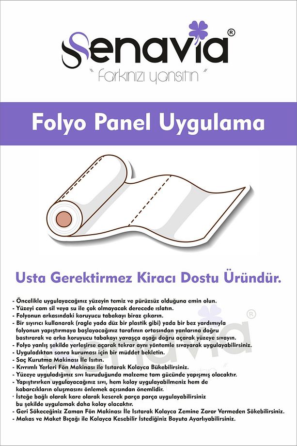 Code 89 Suya Dayanıklı Mutfak Banyo Zemin Mermer Mobilya Fayans Yapışkanlı Folyo Kaplama - 4