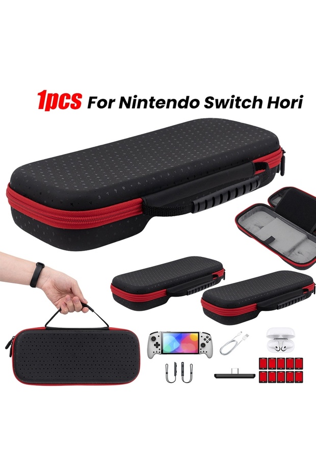 For Nintendo Switch Hori Split Pad Pro Controller Carrying Case Storage Bag Gamepad Protection Bo... - 2