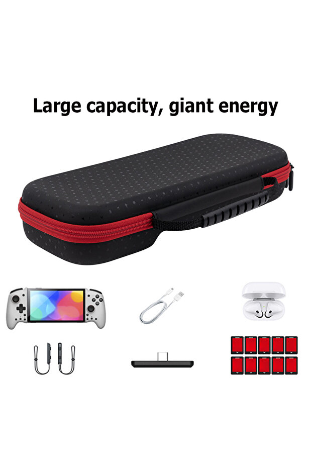 For Nintendo Switch Hori Split Pad Pro Controller Carrying Case Storage Bag Gamepad Protection Bo... - 3