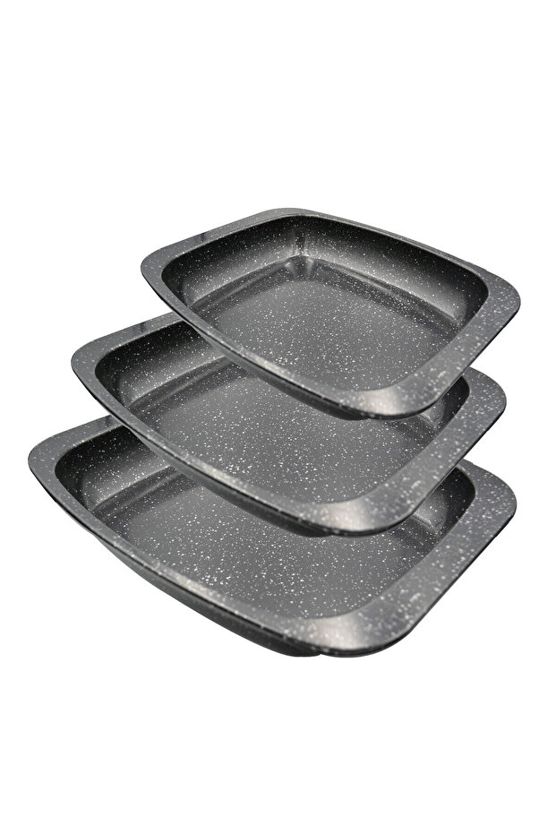 طقم شواء جرانيت 3 قطع - 1