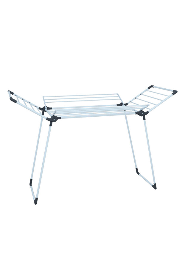 Cloth Drying Foldable Clothes Dryer Stand 21 Meters  - WR80827 White