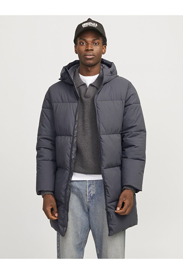 Geaca JACK &JONES Vesterbro Long Puffer - 12260440-Iron Gate - 1