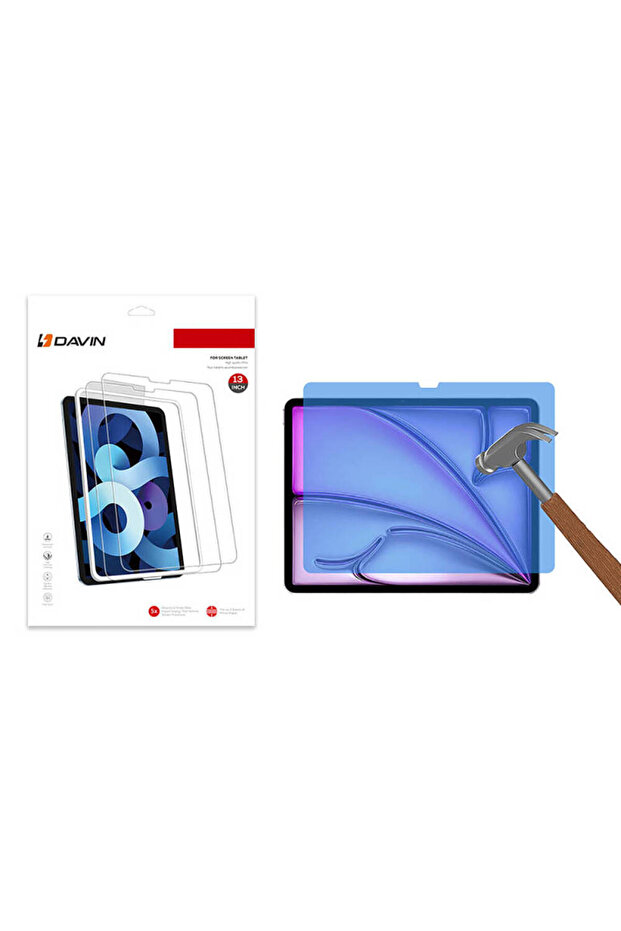 واقي شاشة نانو لجهاز iPad Pro 13 2024 متوافق مع Davin Tablet - شفاف