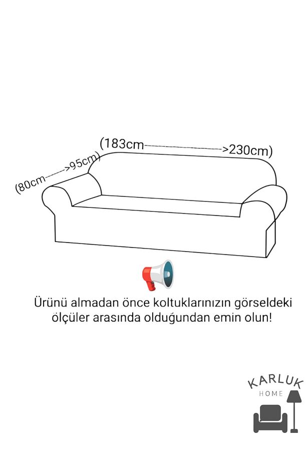 jakarlı çubuk desen esnek kumaş 3 kişilik koltuk kılıfı lastikli kanepe örtüsü (1 ADET) - 2