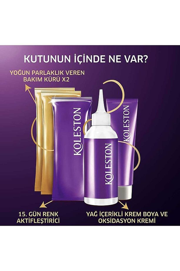 Koleston Kit Saç Boyası 8/74 Gizemli Kahve x 2 Adet - 7
