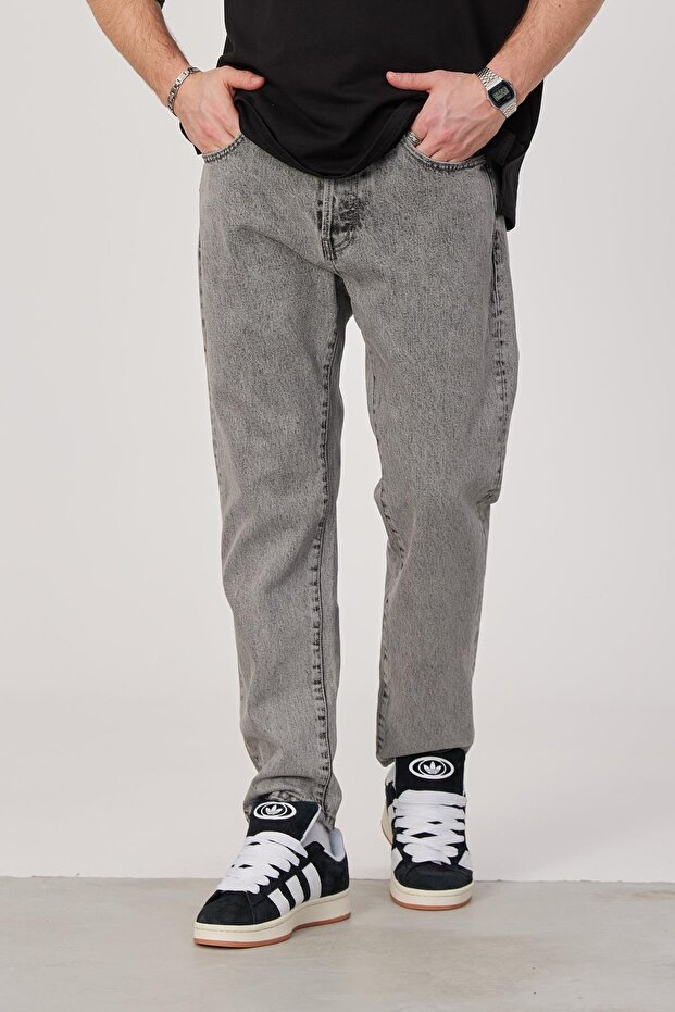 5101 جينز رمادي عادي - 6