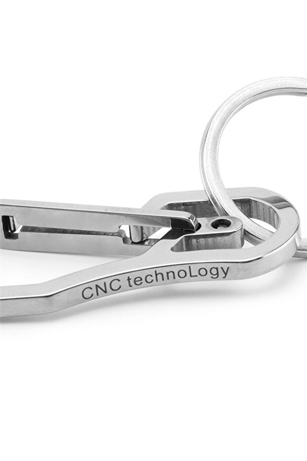 Titanium Heavy Duty Carabiner Keychain For Camping Hiking Traveling EDC Quick Release Hooks With ... - 5