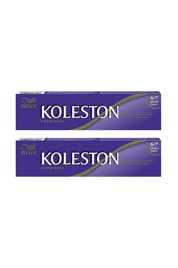 Koleston Tüp Saç Boyası 6/7 Çikolata Kahve X 2 Adet - 2