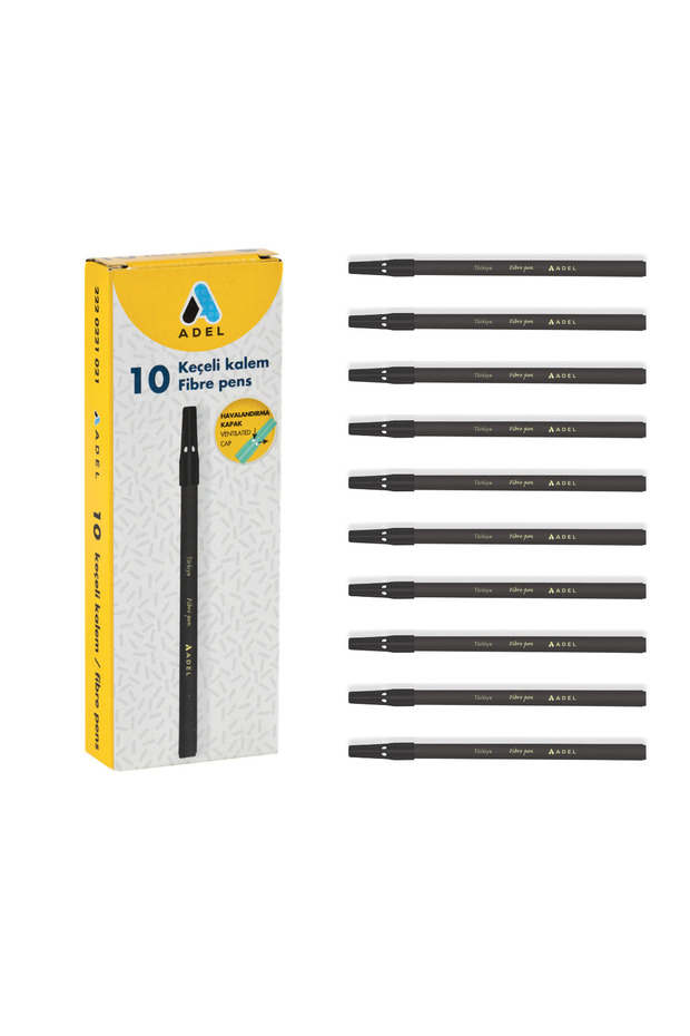 keçeli kalemi 10 adet - 1