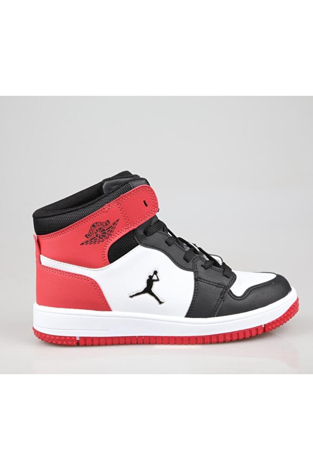 Haykat High Top Grs Black-Red Unisex Sneakers