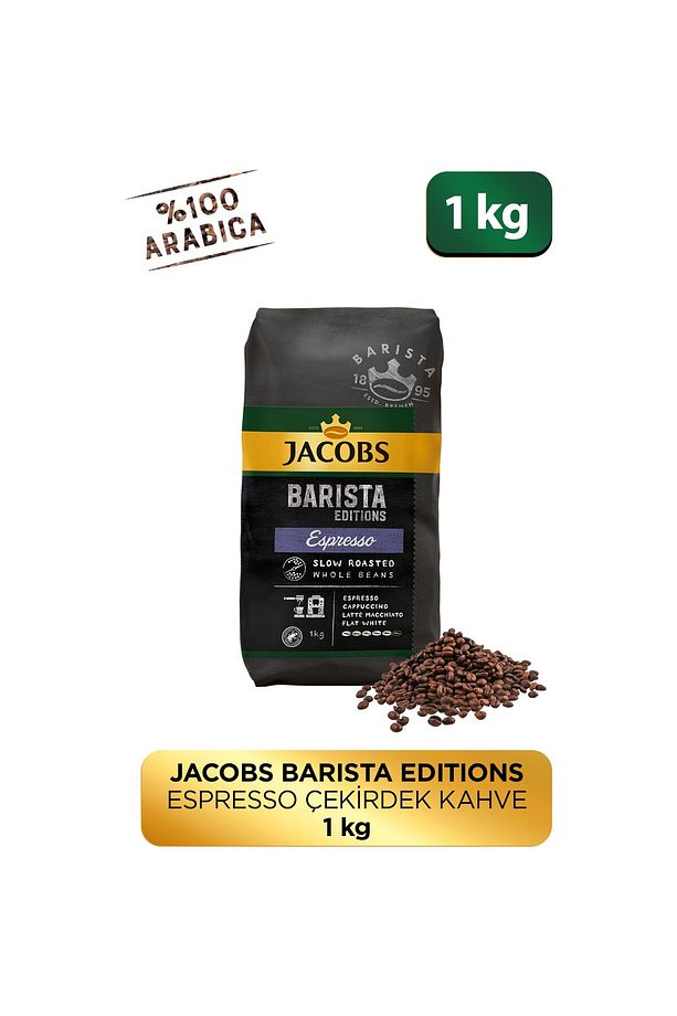 BARİSTA EDİTİONS CREMA ITALIANO ÇEKİRDEK KAHVE 1 KOLİ (4*1 KG) - 1