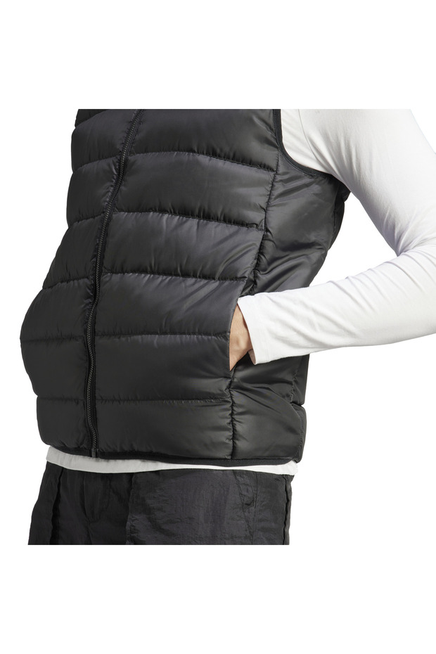 Erkek Essentials 3-Stripes Light Down Yelek Siyah HZ5728 - 6