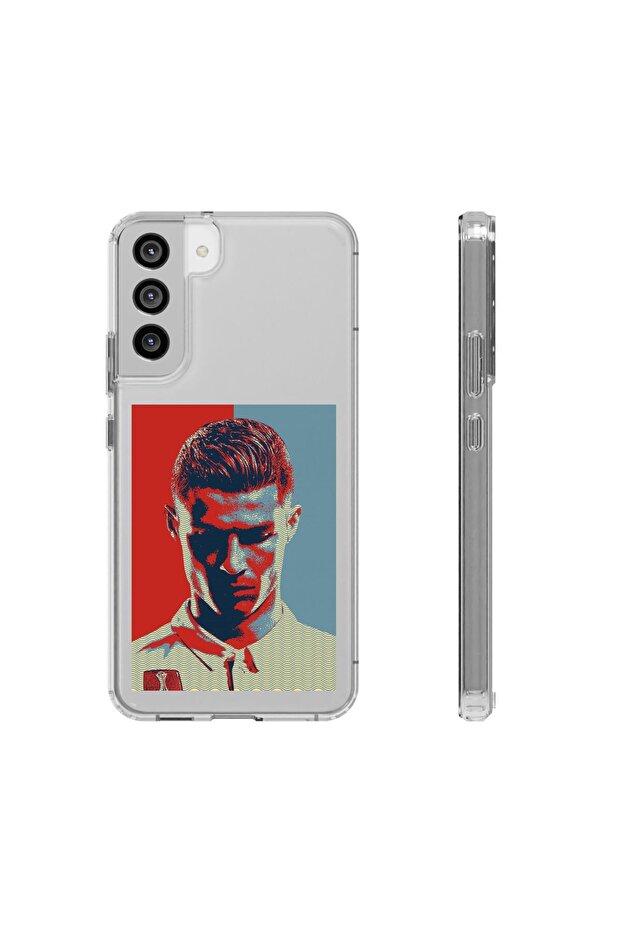 حافظة هاتف متينة بنمط حافظة هاتف مطبوعة شفافة لهاتف سامسونج A13 - 1