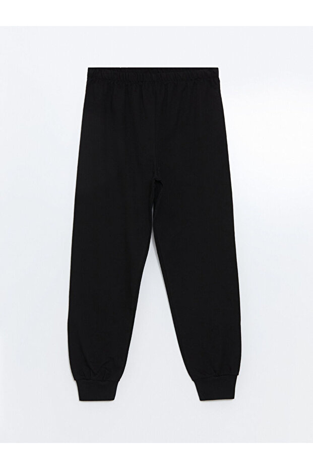 Bisiklet Yaka Erkek Çocuk Pijama Takımı - 5