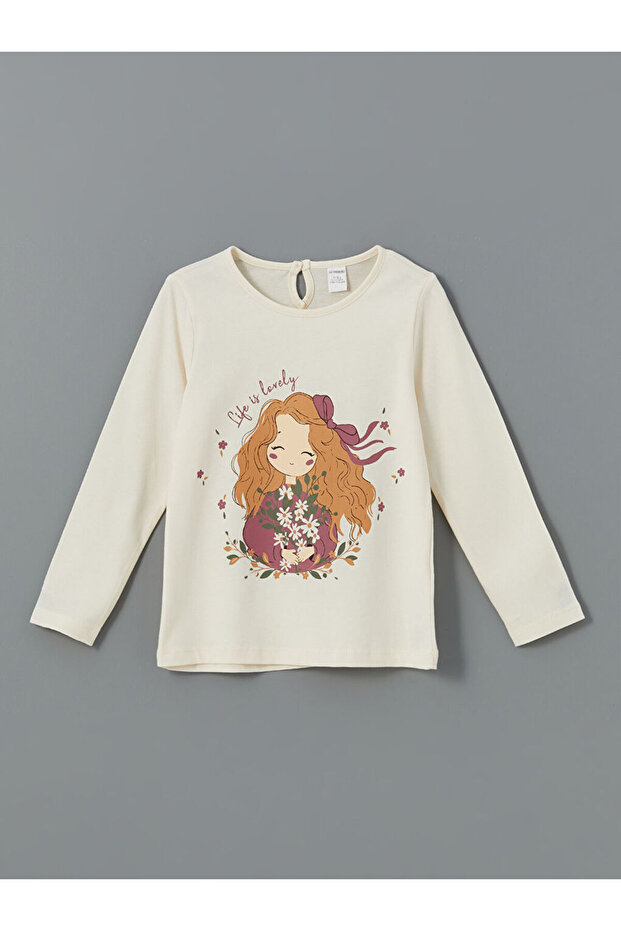 Printed Baby Girl T-Shirt