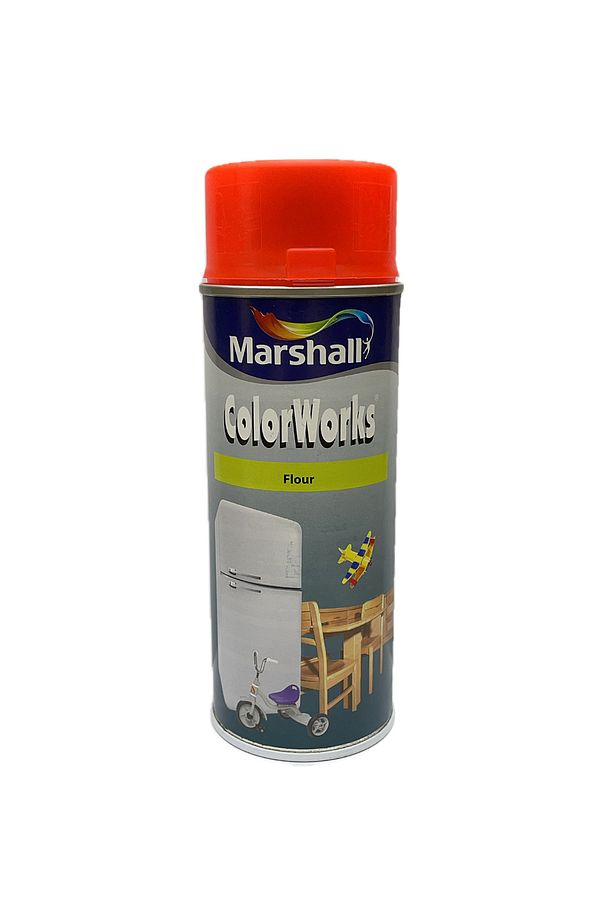 Colorworks Sprey Boya Fosfor Turuncu 0.4LT - 1