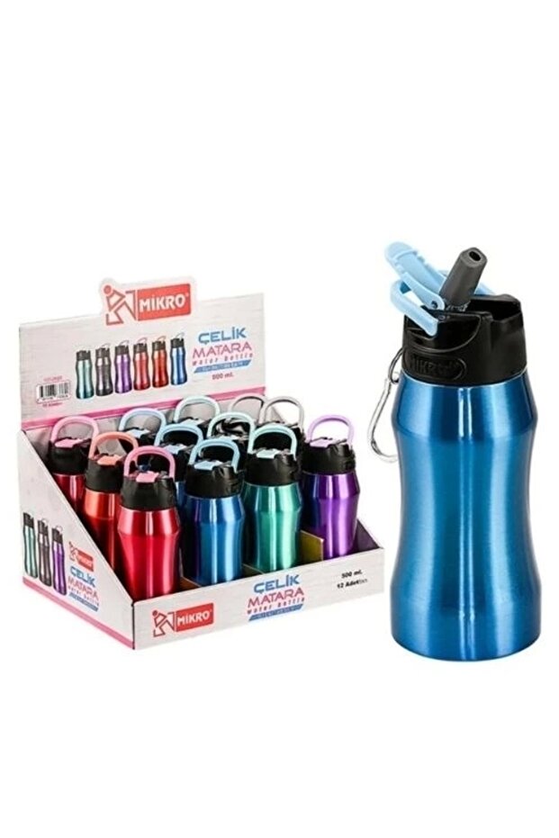 MİKRO MT 2630-12 500 ML ÇELİK MATARA - 1