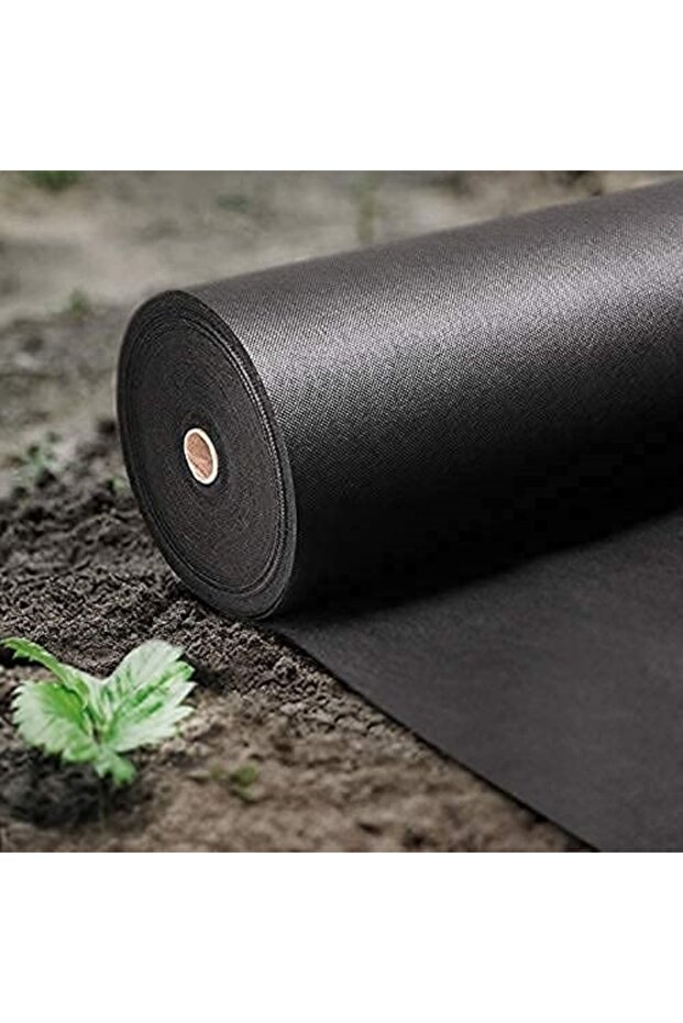 80CMX1000CM black Garden Landscape Fabric Weed Barrier Heavy Duty Driveway Gardening Mat Polypropyle