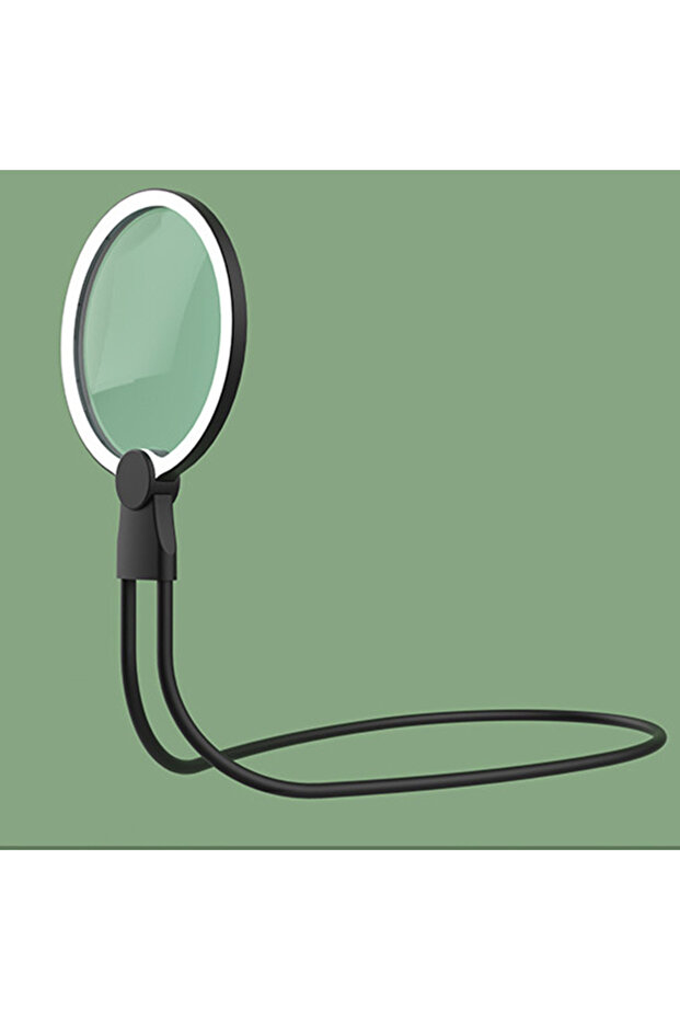 Magnifying Glass LED Neck Wear Magnifier Handheld Magnifying Glass Rechargeable Desktop Large Screen