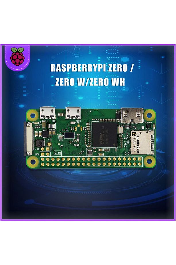 Raspberry Pi Zero 2W / Zero W / Zero WH / Zero Kart İsteğe Bağlı - 2