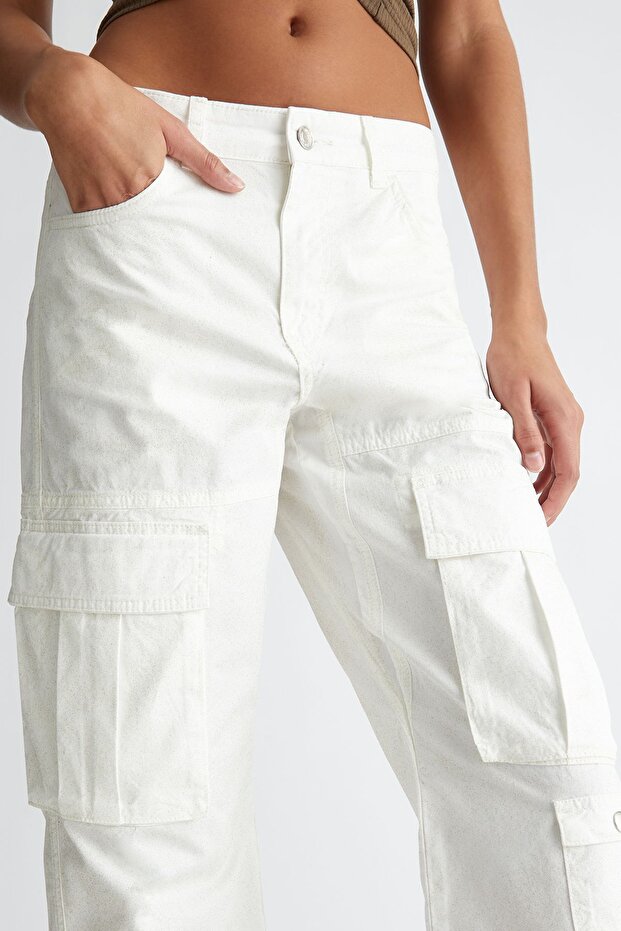 Simli Kargo Pantolon - 3