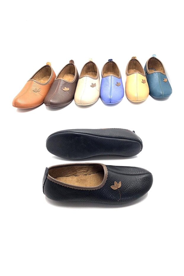 Genuine Leather Hajj Umrah Tawaf Booties and Home Shoes