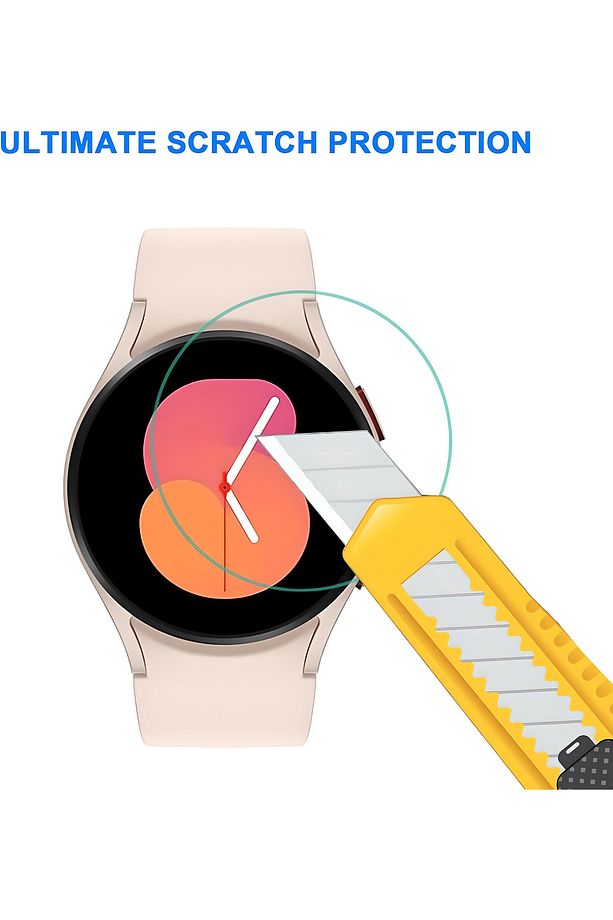 Samsung Galaxy Watch 7/6/5/4/FE 40mm Akıllı Saat Ekran Koruyucu Nano Jelatin 6 ADET - İnce ve Esnek - 4