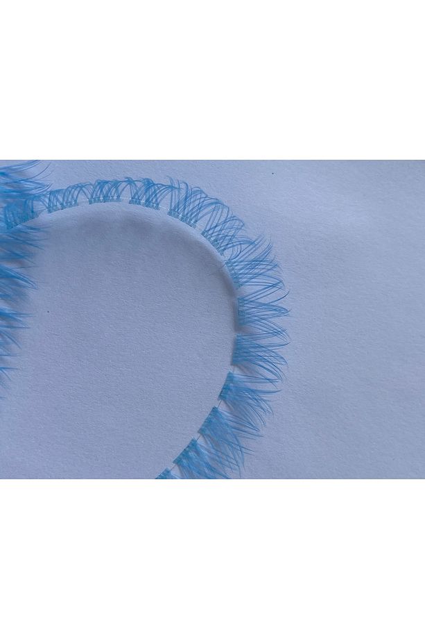 Ekspres Kirpik; Volumlu Kirpik; Mavi kirpik; İpli kirpik; 12mm 3ip - 4