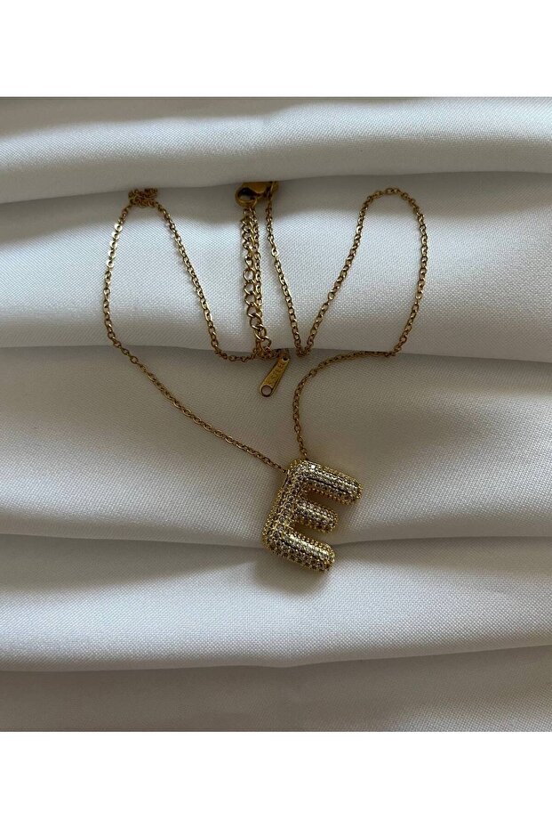 Çelik Harf Kolye - 2