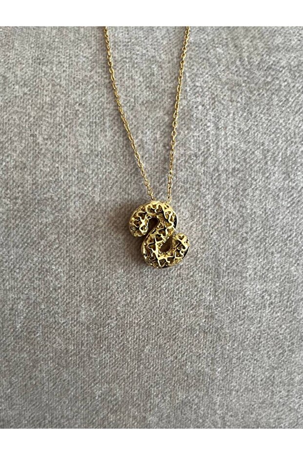 Çelik Harf Kolye - 3