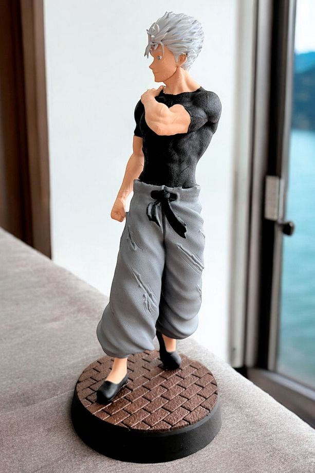 Sla Baskı El Boyama Jujutsu Kaisen Satoru Gojo Figürü 23 Cm - Yüksek Kaliteli Koleksiyon Parçası" - 3