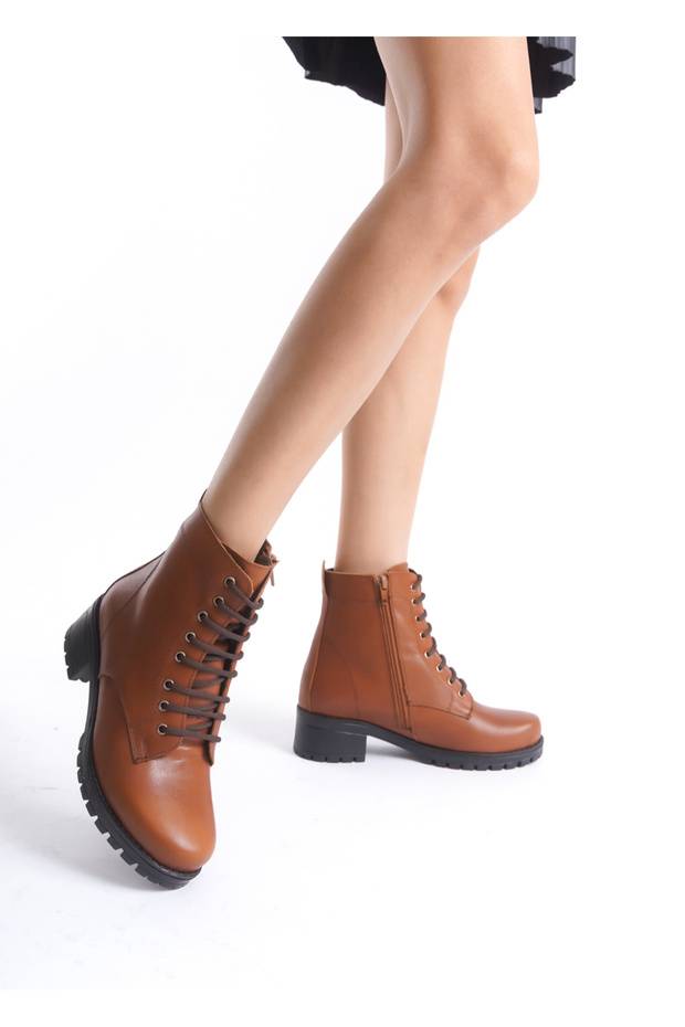 Taba %100 Kadın Deri Bot - 2