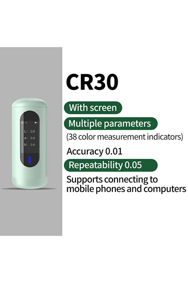 CR30 CR10 CR20 Colorimeter High-precision Paint Fabric Coating Tester Colorimeter Spectrophotometer