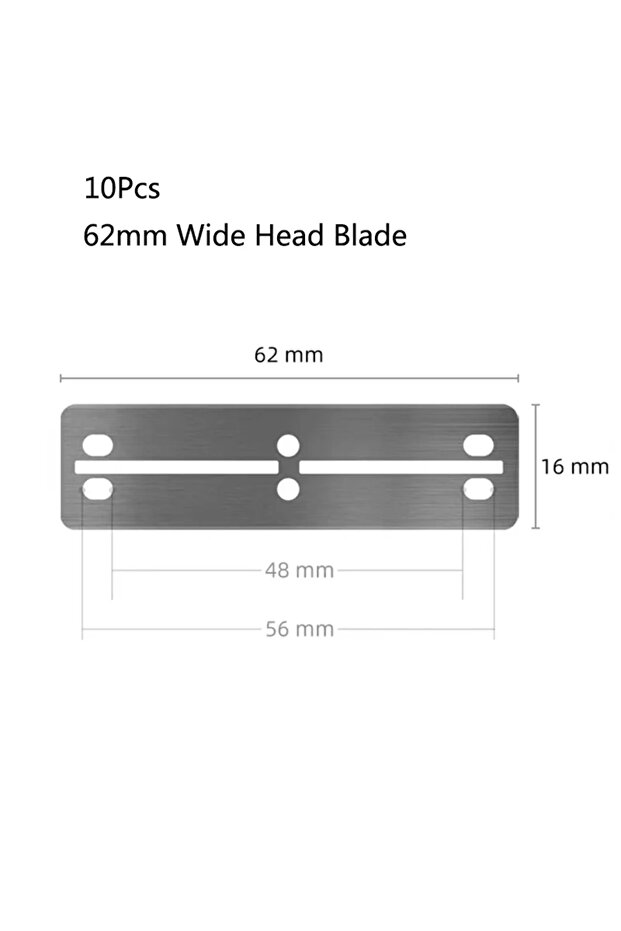 03 10Pcs 10pcs Aquarium Algae Remover Scraper Blade Metal Replacement Blades Fish Tank Aquatic Water