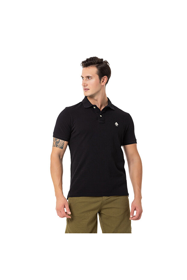 Paradise Erkek Siyah Polo Tişört ERKEK POLO T-SHIRT RFPARADISE24 - 8