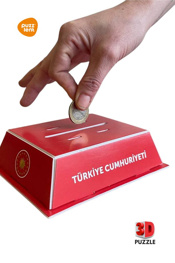 3D PUZZLE/MAKET/YAP BOZ  UÇAK - 3