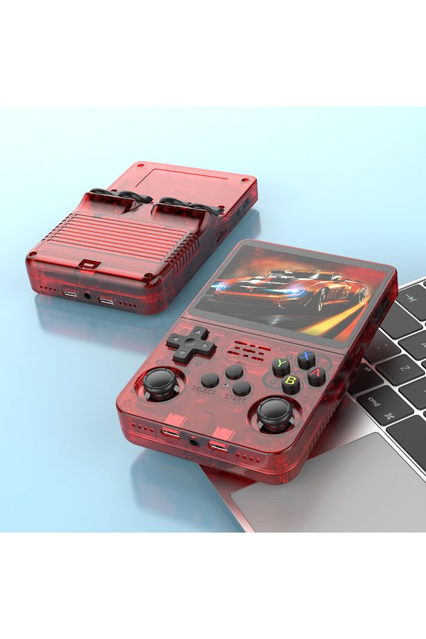 BOYHOM NEW R36S Retro Video Game Console Linux System 3.5 Inch IPS Screen Portable Pocket Player ... - 2