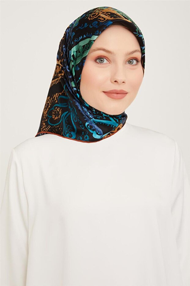 وشاح تويل حرير 23Ka9037 53