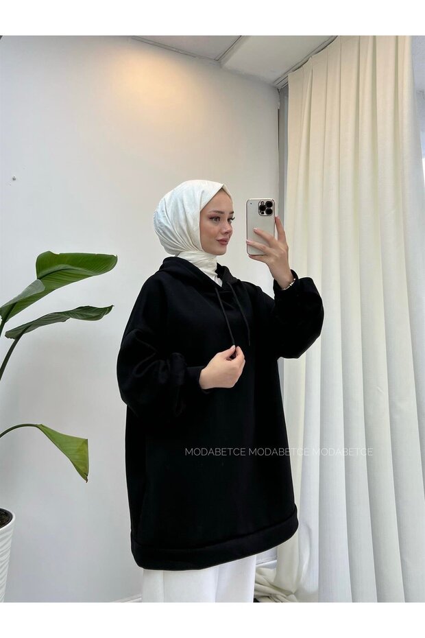 extra oversize kadın sweatshirt 2beden - 2