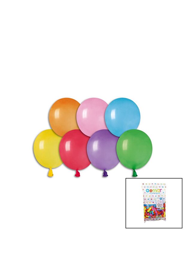 Colorful Water Balloon 3 Inch - 8cm - 500Pcs () Glbl-Stl57839
