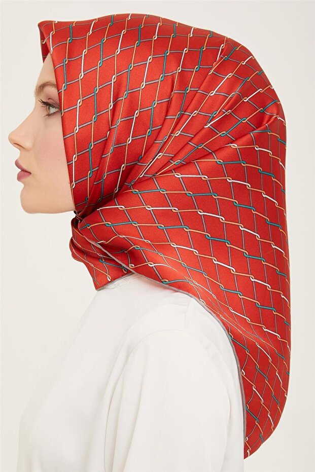 Twill Ipek Eşarp 24ya9152 85 81 - 3