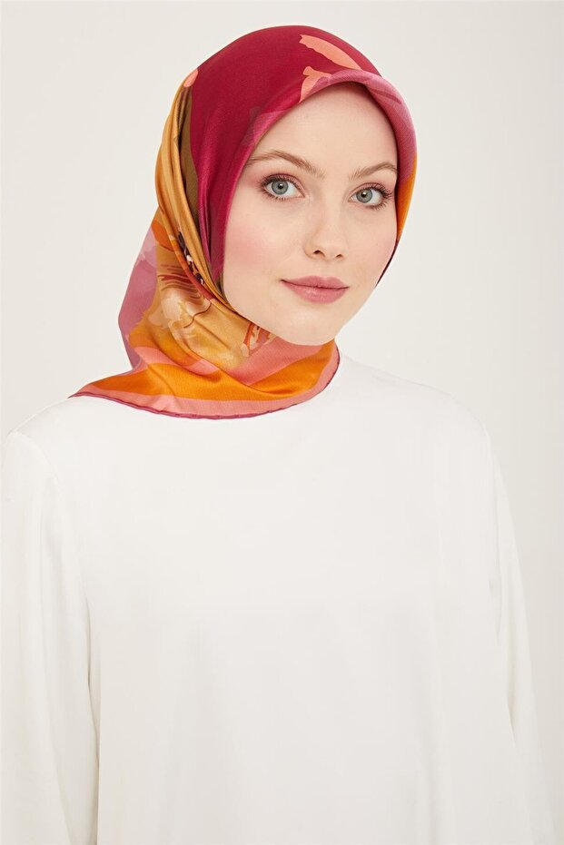 Twill Silk Scarf 24Ya9145 2 53