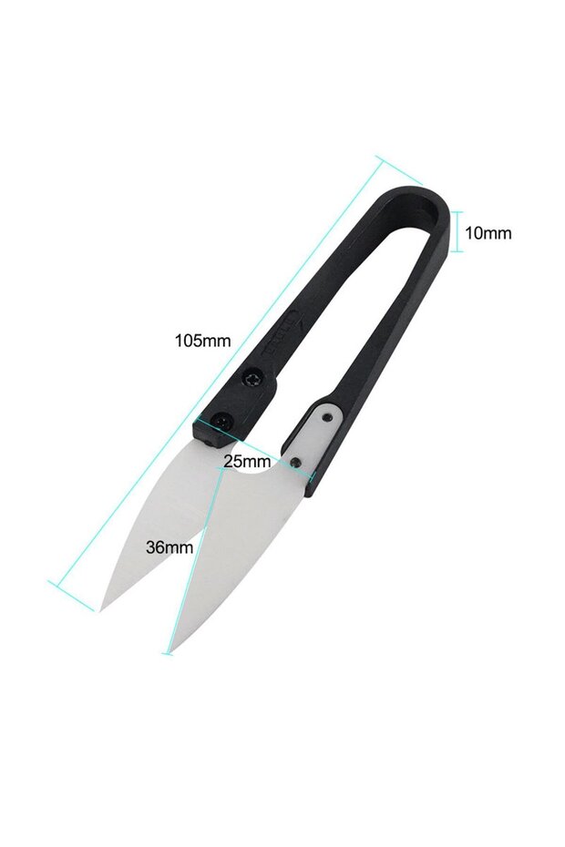 Relife rl-102 insulated ceramic antistatic u scissors