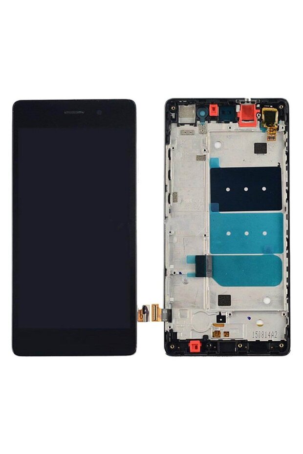 P8 lite compatible lcd screen touch black sliver