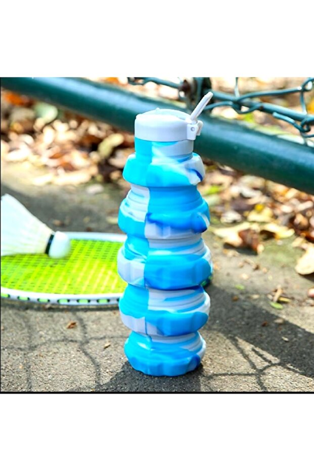 500ml Open Bottle Foldable Lid Spiral Filling Hand Grenade Design Flask & Bottle