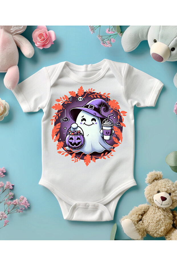 Halloween Printed Baby Bodysuit
