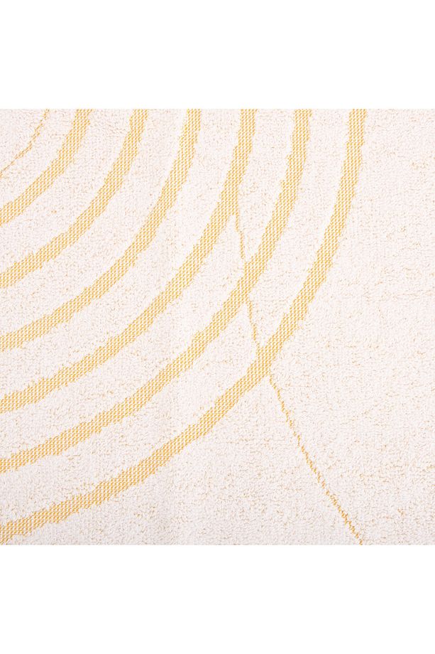 Soft Bohem Baş Havlusu - Bej / Hardal - 50x70 cm - 3